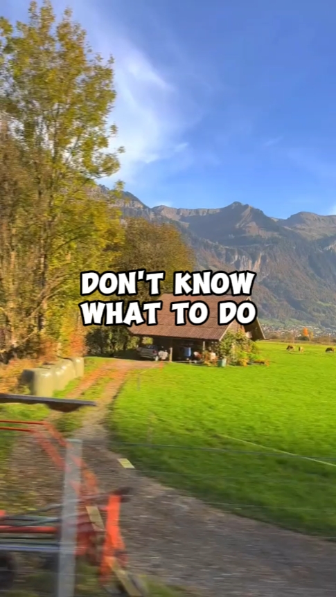 dn't know what to do