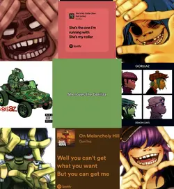 Loves the Gorillaz