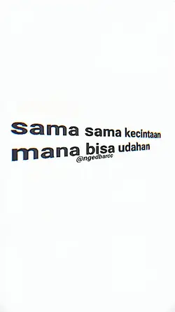 sama sama kecintaan