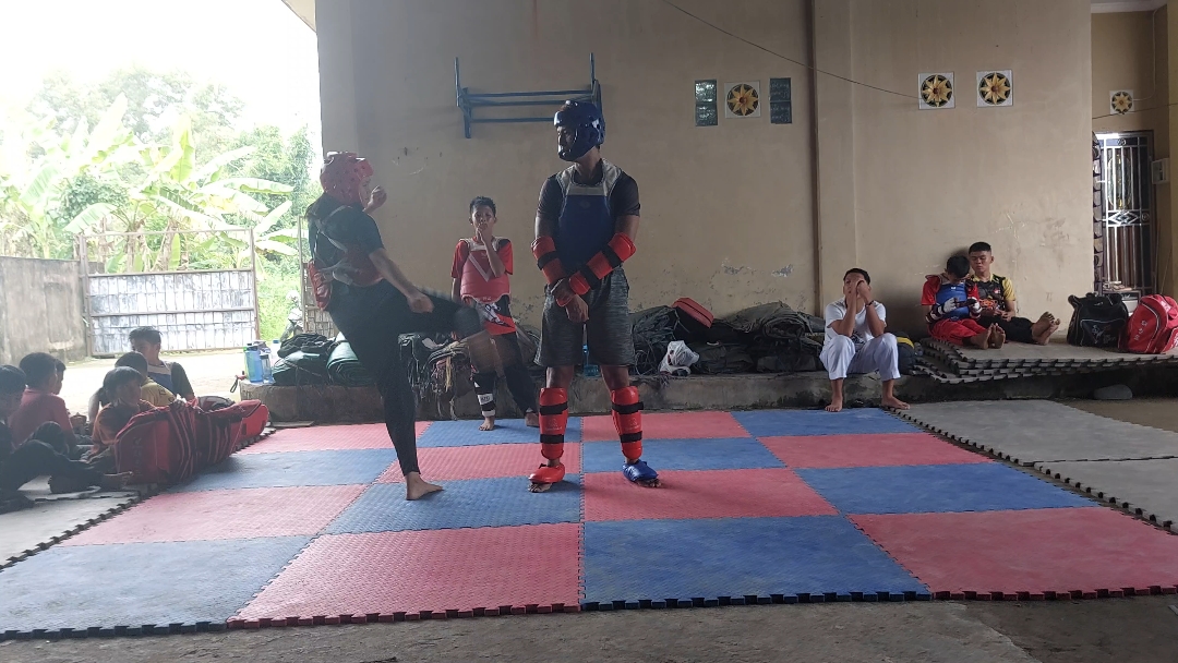 fighting scene