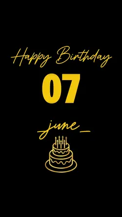 Birthday June 7