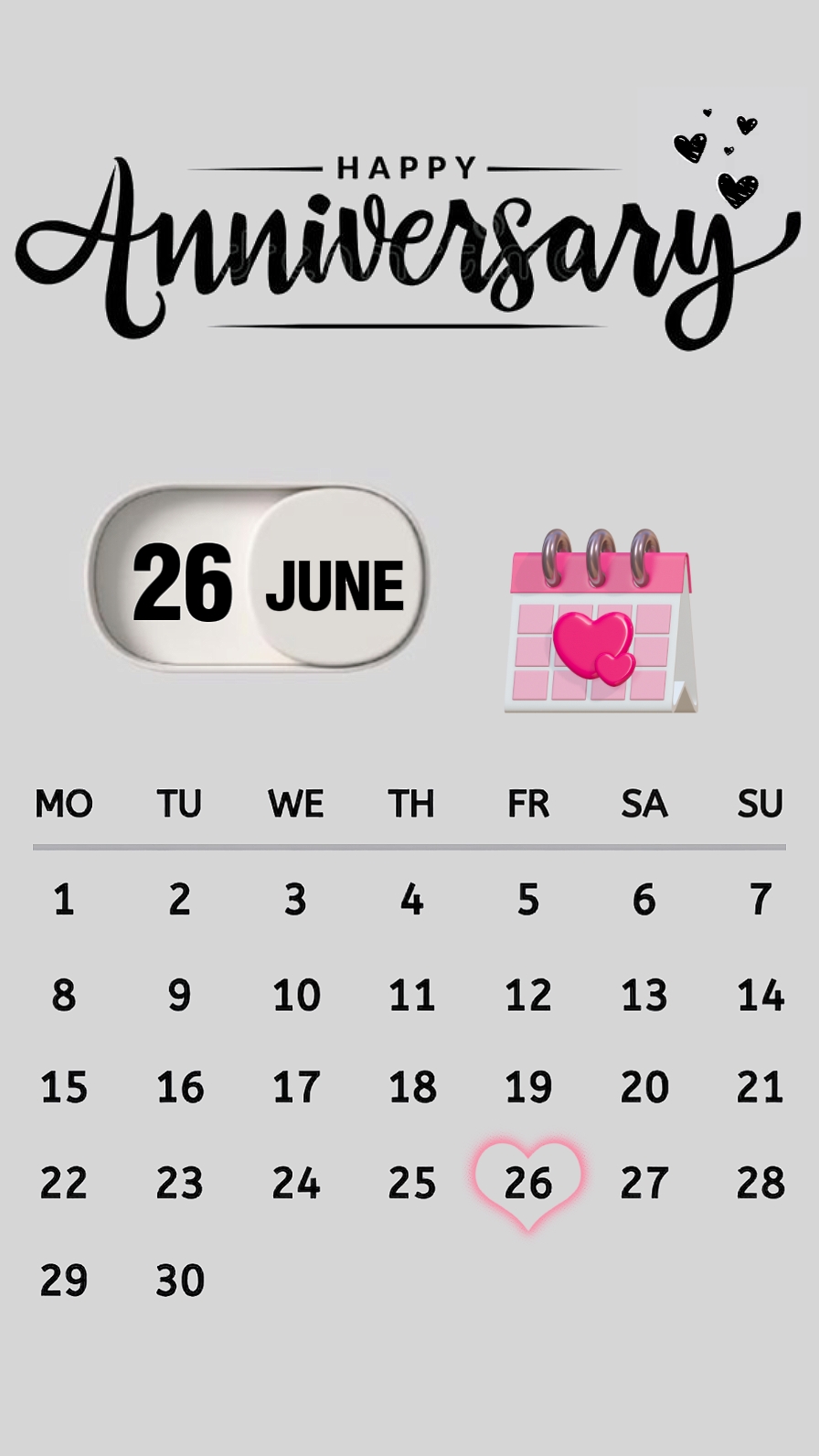 Aniversario 26 de junio