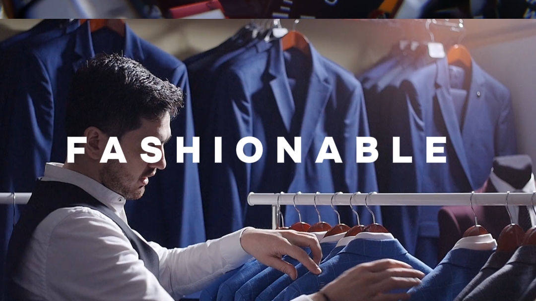 Introdução de moda masculina