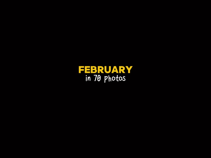 FEBRERO EN 70 FOTOS