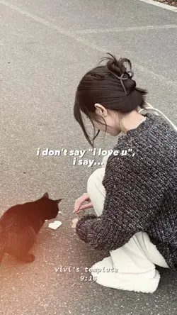 i dnt say "i love u"