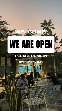 We Are Open