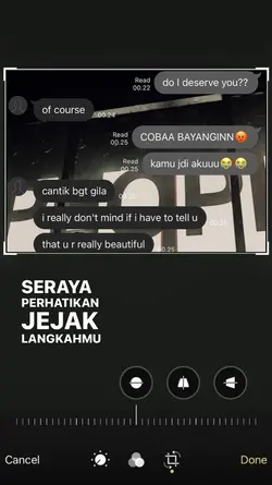 cinta yang diam