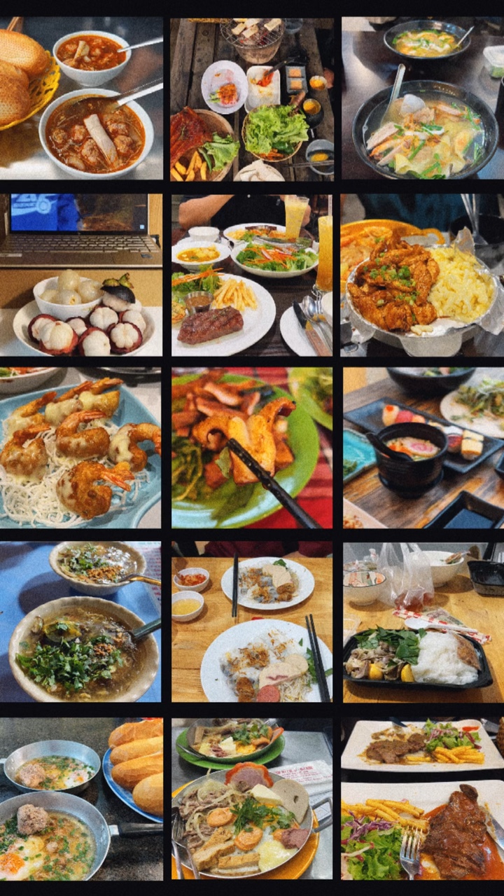 Photo dump food