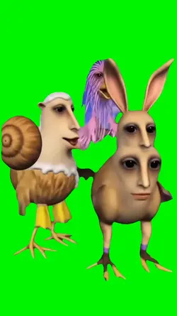 Greenscreen meme tem