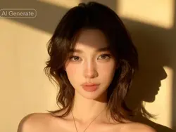 AI sun-kissed Photo