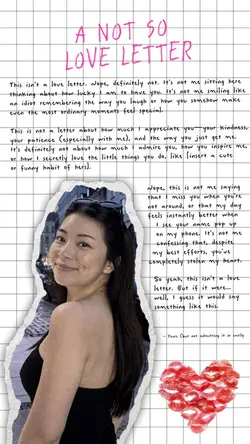 a not so love letter