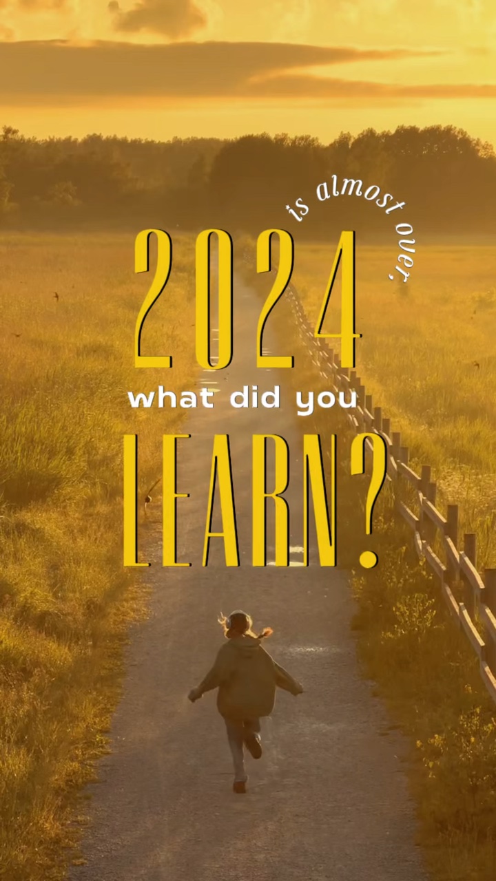 Lessons in 2024🚀