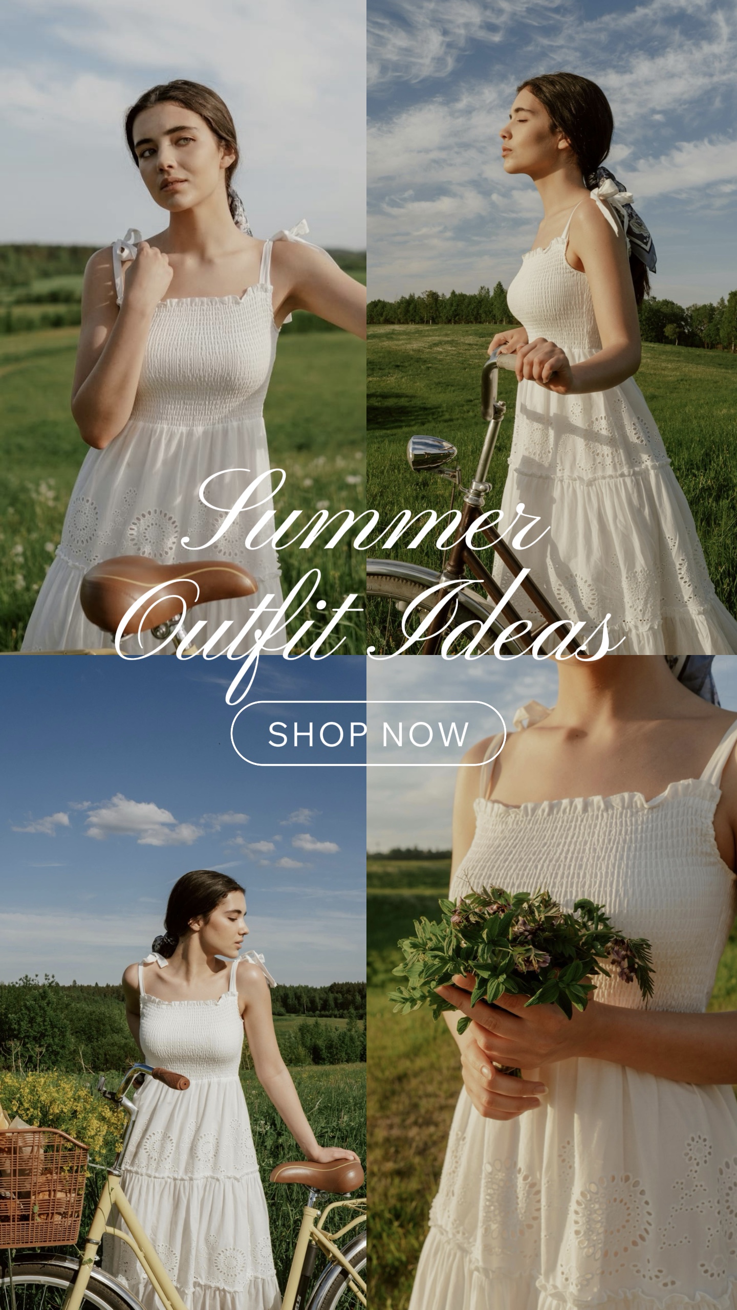Anuncios de moda de verano 