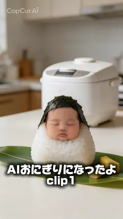 AIおにぎりになったよ