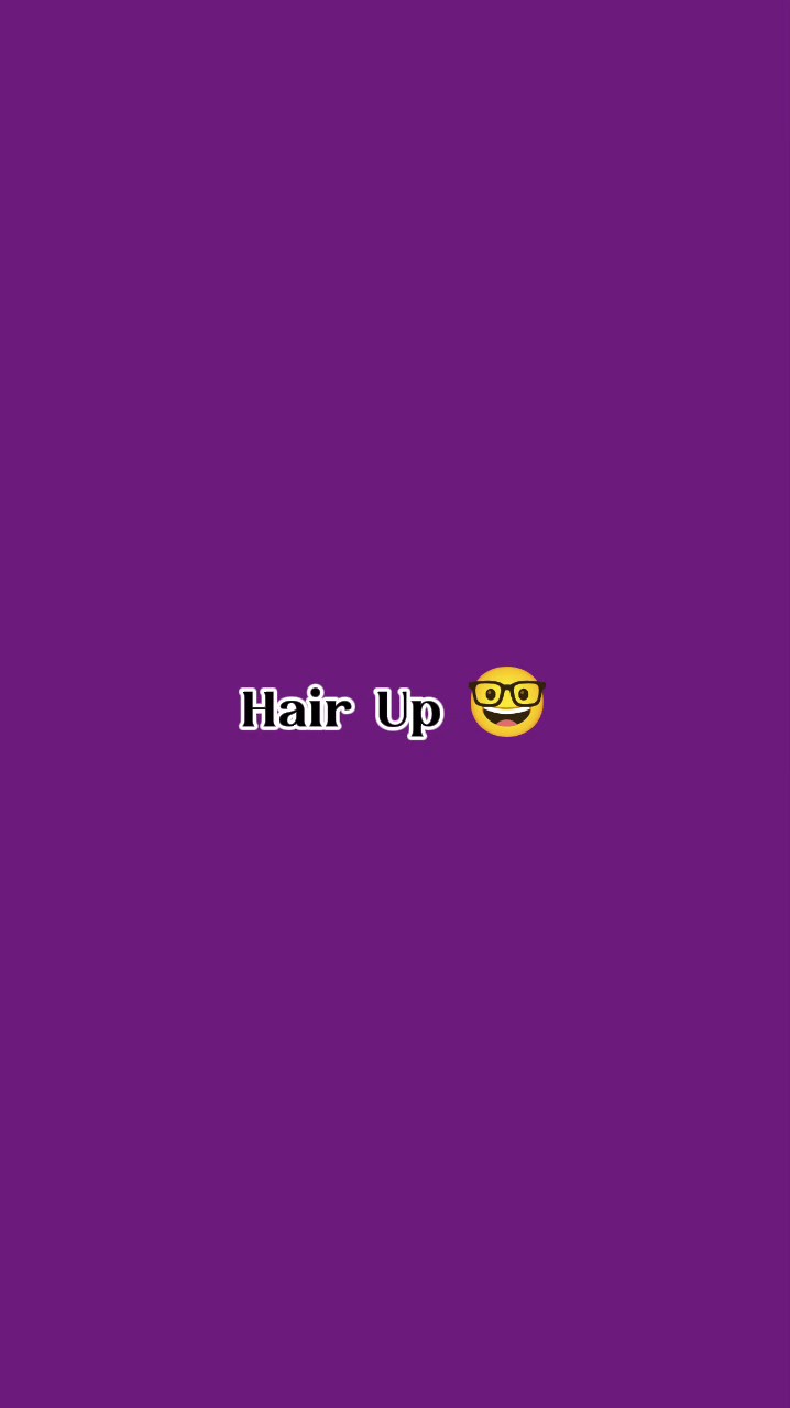 Haare hoch