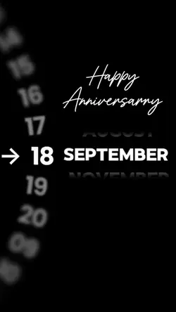 Anniversarry 18 Sept
