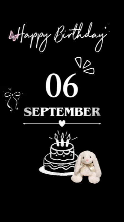 HBD 06 SEPTEMBRE