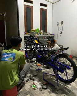 rusak perbaiki 