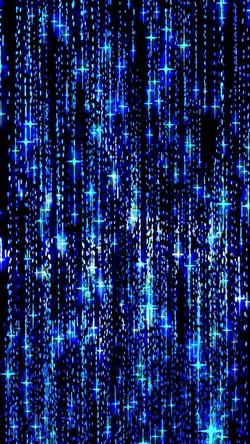 Blue Star curtain