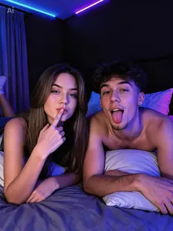 Photoshoot couple ai