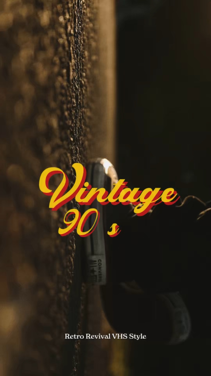 Vintage 90s effects