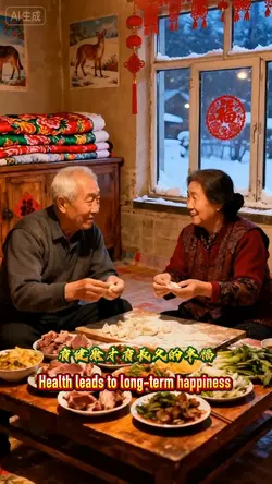 有健康才有長久的幸福