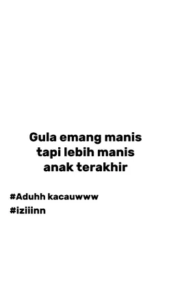 gula emang manis
