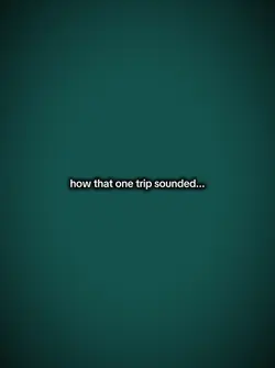 Thatonetripsounded