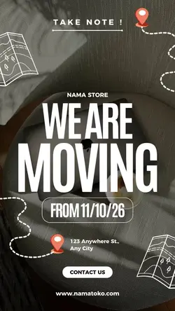 We are moving