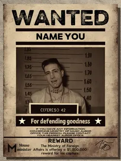 wanted poster