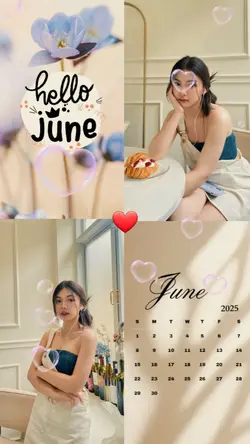 Hello June Calendar