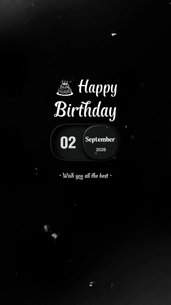 Birthday 02 Sptember