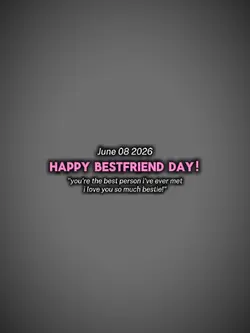 Happybestfriendday