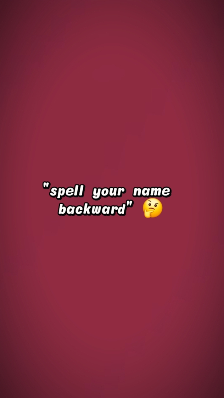 Deletrea tu nombre