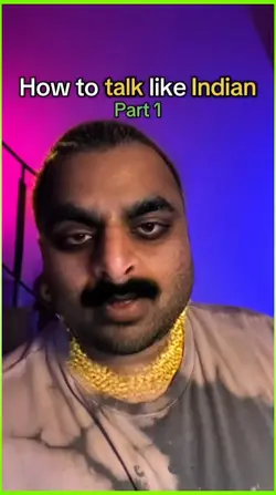 talk like indian