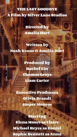 outro credits film