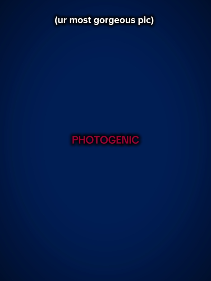 photogénique