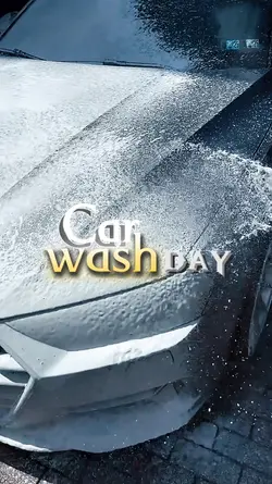 car wash day