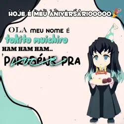 parabéns para mim ;>
