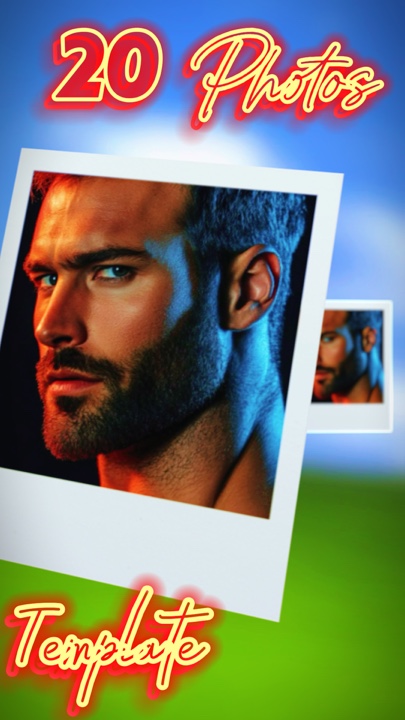 20 photos template 