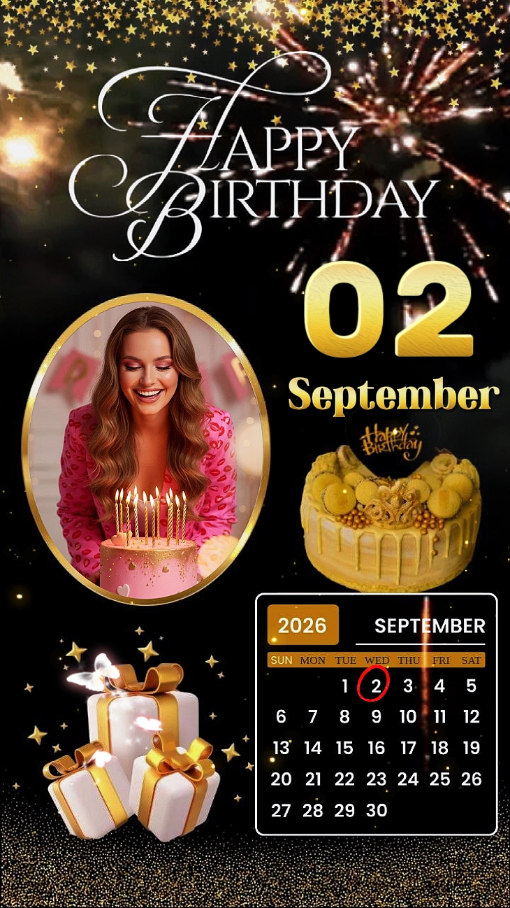 HBD 02 de setembro de 2026