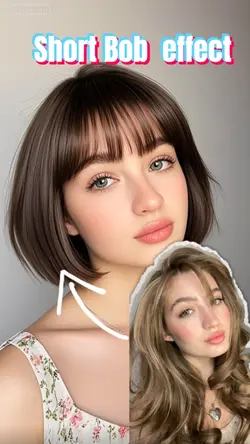Short bob effect AI