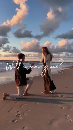 Will u marry me? 
