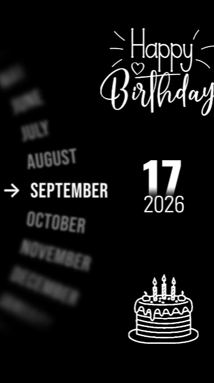 HBD 17 September 