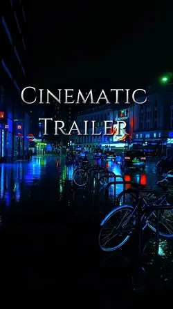 Cinematic trailer 