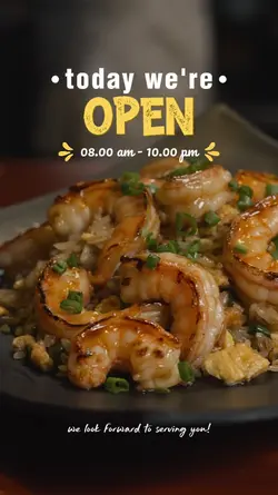 DELICIOUS WE RE OPEN