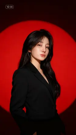 black red