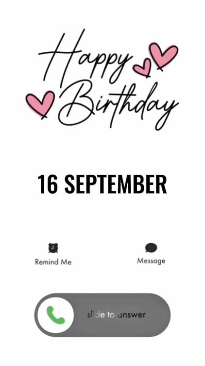 BDAY DAUGHTER 16 SEP