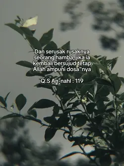 QS. An-nahl : 119