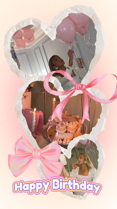 Birthday Template 🤍